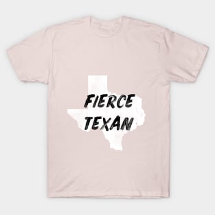 The Fierce Texas Black and White T-Shirt